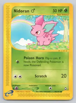 Pokemon Aquapolis #096/147 Nidoran M - Image 1