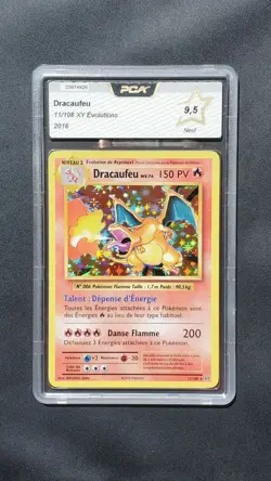 Carte Pokemon Dracaufeu 11/108 Holo - XY Evolutions - FR - PCA 9,5 - Image 1