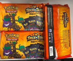 Pokemon 2024 Trick or Trade BOOster Bundle X THREE = 105 Packs! - Image 1
