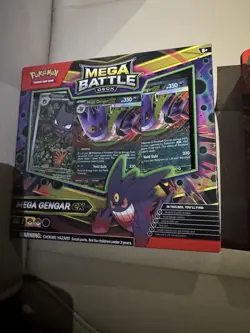 Pokemon Mega Battle Deck Box Set Gengar Ex and Daincie Ex Brand New In Hand Rare - Image 3