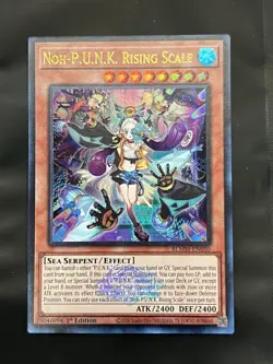 Yu-Gi-Oh! TCG Noh-P.U.N.K. Rising Scale 1st Edition BLMM-EN050 - Image 1