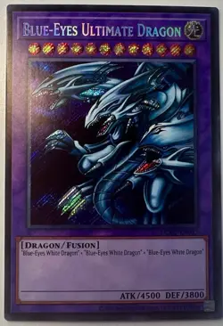 Blue Eyes Ultimate Dragon LCKC-EN057 | Secret Rare Unlimited | Near Mint - Image 1
