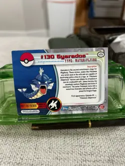 Gyarados #130 - Pokemon Topps Card TV Animation Series 3 - Image 2