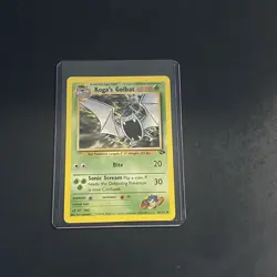 Pokemon Card - Gym Challenge Koga's Golbat 46/132 WOTC - NM - - - Uncommon - Image 1