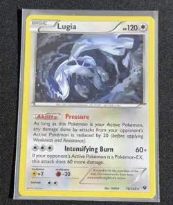 Lugia 3 Card Lot Holo Rare Pokemon - Celebrations, Vivid Voltage & Fates Collide - Image 3