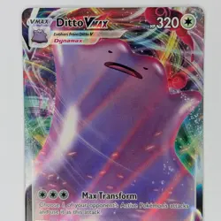 Ditto VMAX 051/072 Ultra Rare Shining Fates NM Pokemon TCG Card - Image 2