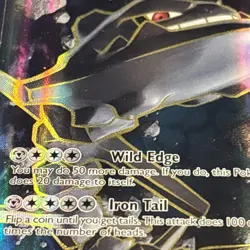 Pokemon TCG Steelix EX Full Art Holo Card 108/114 XY Steam Siege MP Check Pics - Image 4
