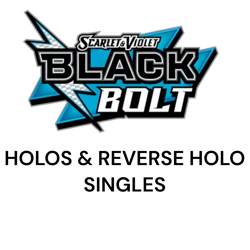 POKEMON SV Black Bolt - /86 HOLO & REVERSE HOLO SINGLE CARDS - NM - Image 1