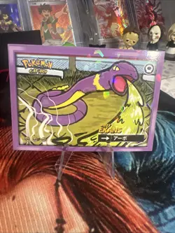 Ekans #23 - Cracked Ice Holo - Flash Edition Safari 2025 - Pokemon Card - Image 1