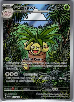 Exeggutor 135/132 ME01: Mega Evolution - Pokemon Card - NM - Image 1