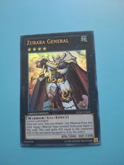 Yugioh Card - Zubaba General Ultra Rare JUMP-EN065 LP - Image 1