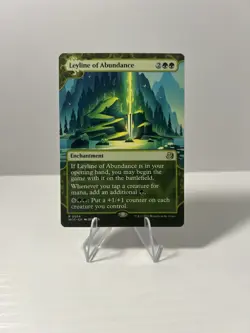 MTG Leyline of Abundance Wilds of Eldraine: Enchanting Tales NM R Magic - Image 1