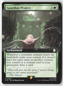 MTG - Guardian Project (Extended Art) R Universes Beyond: Fallout 469 LP-NM - Image 1