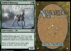 Magic the Gathering -MTG-Saddled Rimestag Foil - Image 1