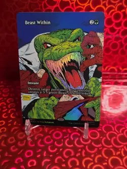 Beast Within (Borderless) - Marvel Universe Eternal-Legal (MAR) Foil - Image 1