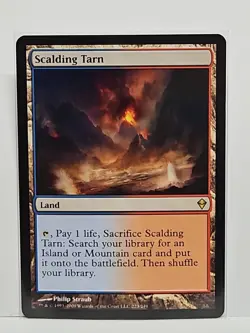 Magic the Gathering Scalding Tarn - Near Mint MTG - Image 1