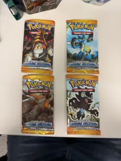 *Empty* Pokemon TCG : Diamond & Pearl - Legends Awakened Booster Pack Art Set. - Image 1