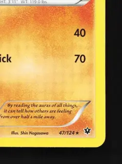 Lucario 47/124 HP Fates Collide English Pokemon Card TCG - Image 3