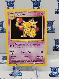 Kadabra 46/130 - Pokemon Base Set 2 MP - Image 2