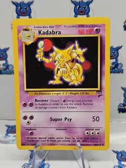 Kadabra 46/130 - Base Set 2 Pokemon - LP - Image 1