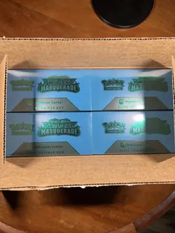 Pokemon TCG Twilight Masquerade *Pokemon Center* Elite Trainer Box ETB Sealed - Image 1