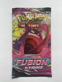 Pokemon TCG SWSH Fusion Strike 1x Booster Pack - Gengar Artwork [English] - Image 1