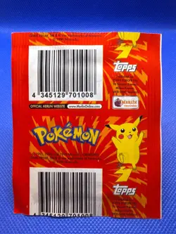 1999 Topps Merlin Pokemon Stickers Series 1 Factory Sealed Pack - Image 2