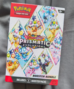 Pokemon Prismatic Evolutions Booster Bundle - Sealed, 6 Packs, UK, Eeveelutions - Image 1