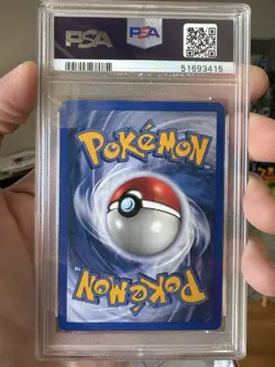 Pokemon 2003 Magmar Ex 100/109 Holo Ruby & Sapphire PSA 7 - Image 2