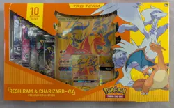 Pokemon TCG Reshiram & Charizard-GX Premium Collection Box - Image 1