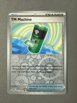 Pokemon TCG * Destined Rivals 181/182 TM Machine U * REVERSE HOLO * FRESH PK - Image 1