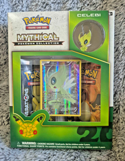 Mythical Pokemon Collection Box Celebi XY111 Promo Sealed New 2x Generation Pack - Image 1
