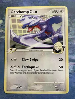 Pokemon, Garchomp C, 60/147, Uncommon SP, LP/NM Condition - Image 1