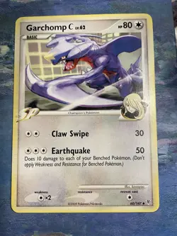 Pokemon, Garchomp C, 60/147, Uncommon SP, LP/NM Condition - Image 2