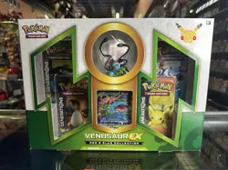 Pokemon TCG Venusaur EX Box 20th Anniversary Red & Blue Collection NEW SEALED !! - Image 1