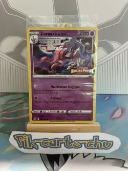 Carte Pokemon Neuve Zoroark de Hisui PROMO 076/196 Origine Perdue Scelle FR - Image 1