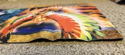 Pokemon Play! Heartgold Soulsilver Playmat Lugia Ho-oh 2010 Damaged See Pics - Image 3