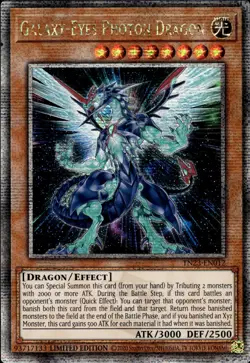 Galaxy-Eyes Photon Dragon - Quarter Century Secret Rare TN23-EN012 - NM - YuGiOh - Image 1