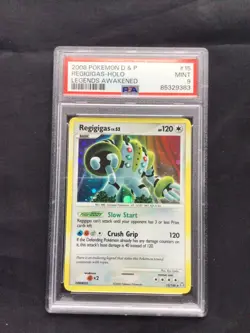 Pokemon Cards: Legends Awakened Rare Holo: Regigigas 15/146 PSA 9 - Image 1