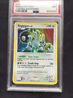 Pokemon Cards: Legends Awakened Rare Holo: Regigigas 15/146 PSA 9 - Image 2