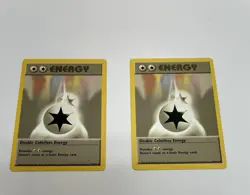 (x2) Double Colorless Energy - 96/102 - 1999 Base Set Unlimited Pokemon Card - Image 1