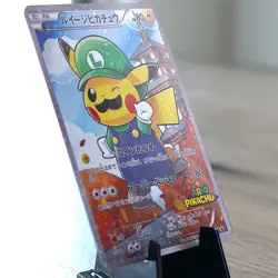 [ART CARD] Luigi Pikachu CUSTOM MADE- High Quality Texture *READ DESCRIPTION* - Image 2