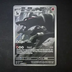Pokemon TCG Houndoom Illustration Rare Holo Card Shrouded Fable 066/064 - Image 1