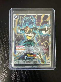 Dragon Ball Super Card Game - Final Flash - Sparking Zero Collector Card - Image 1