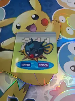 Pokemon 3D Lenticular card Qwilfish - Image 1