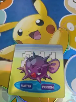 Pokemon 3D Lenticular card Qwilfish - Image 1