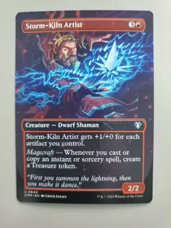 MTG Storm-Kiln Artist Commander Masters 0644 Borderless Uncommon - Image 1