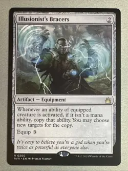 MTG / Illusionist's Bracers / RVR / #260 / Regular / Rare / NM - Image 1