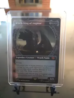 MTG Witch-King of Angmar *SHOWCASE FOIL* Lord of the Rings 0311 NM - Image 1