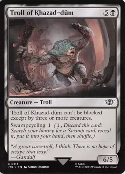 Troll of Khazad-dum (111), LTR, Reg, C - Image 1